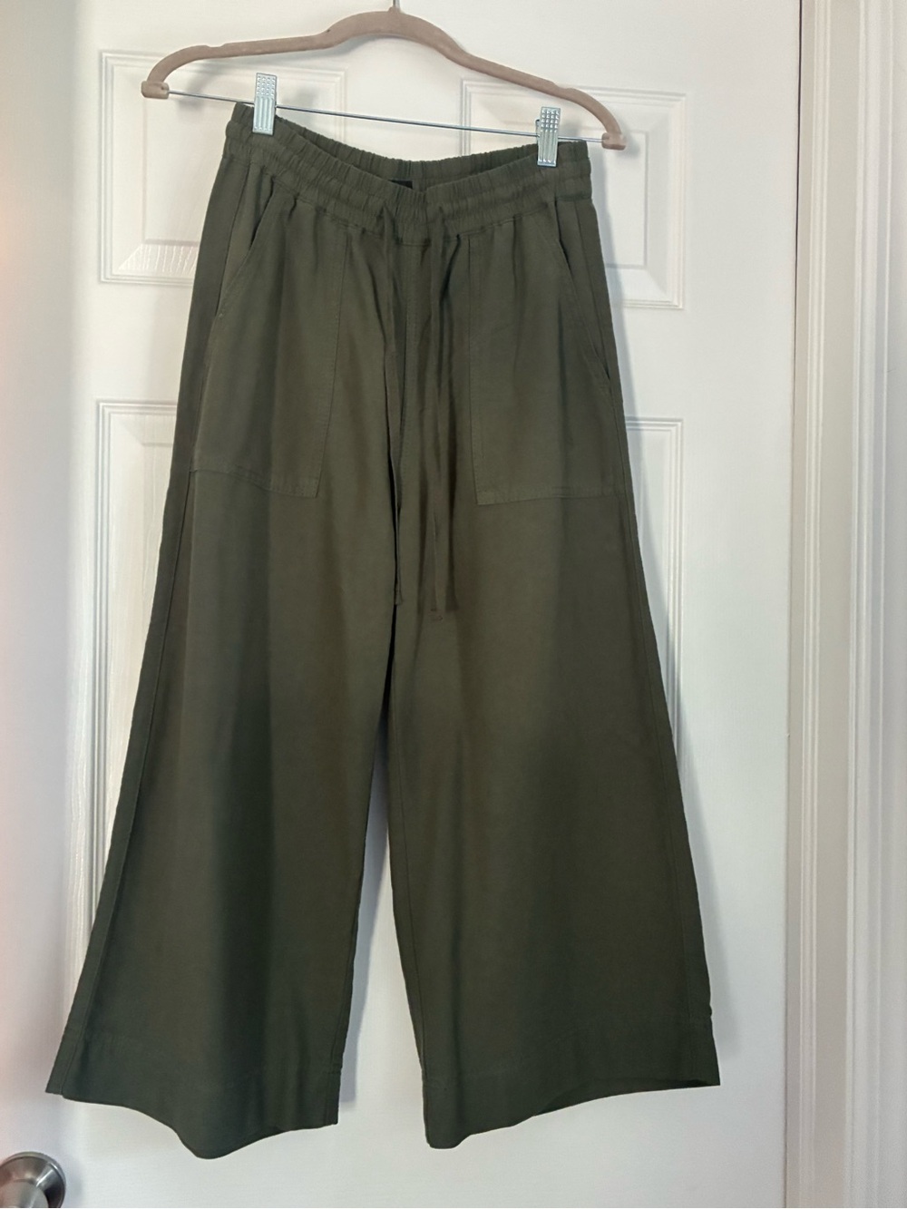Unionbay Supplies cropped wide leg pants size XS